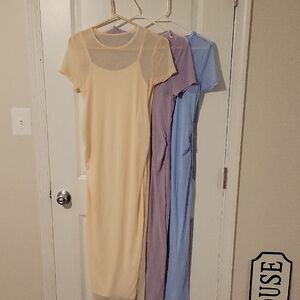 Shein Size Small Maternity Soft Knit Dresses